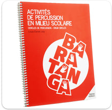 Load image into Gallery viewer, Baratanga&#39;s percussion activity book  (French only)
